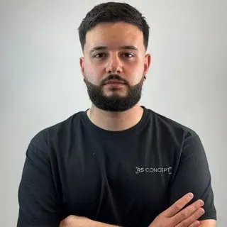 Portrait de Dani Carvalho, Barbier